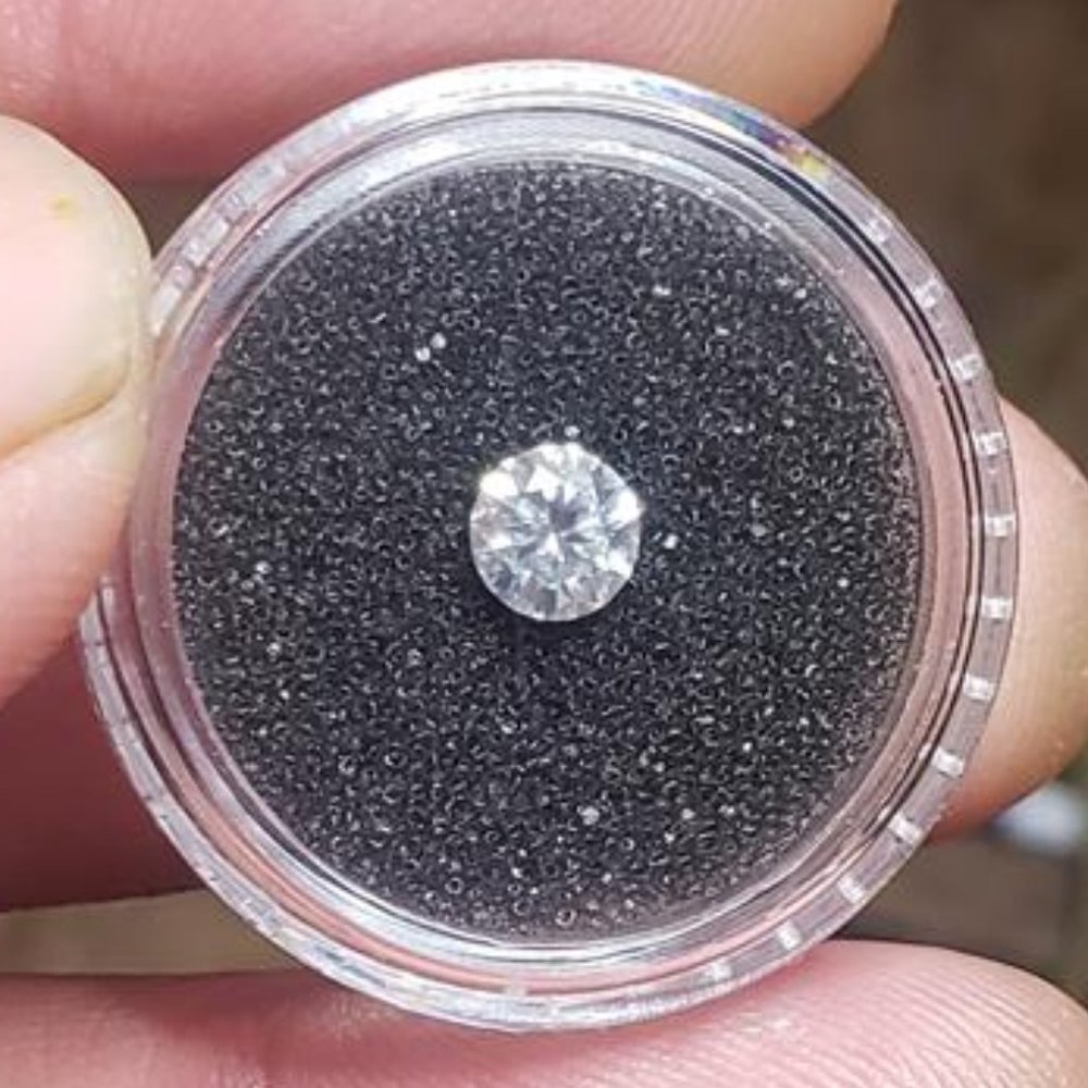 .5ct moissanite diamond